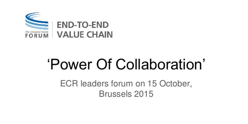 Participation in the ECR Europe Leaders Forum, Brussels - 15/10/2015